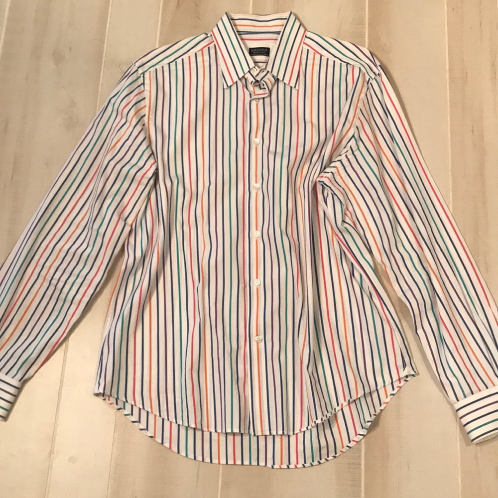 Breuer button down dress shirt size xl
